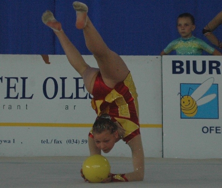Zawody w gimnastyce artystycznej Olesno 2010