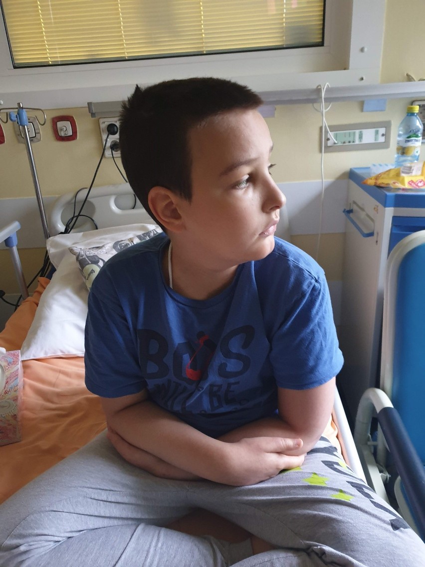 13-letni Kacper z Świdnika walczy po raz czwarty z białaczką. Potrzeba 800 tys. złotych na leczenie w Niemczech