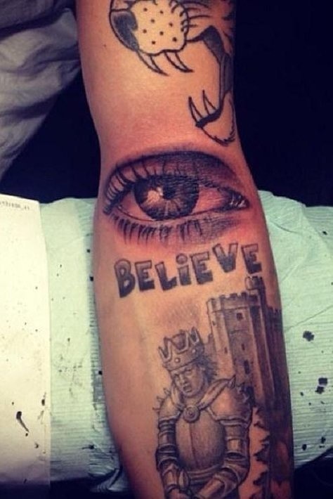 Nowy tatuaż Justina Biebera (fot. Instagram)