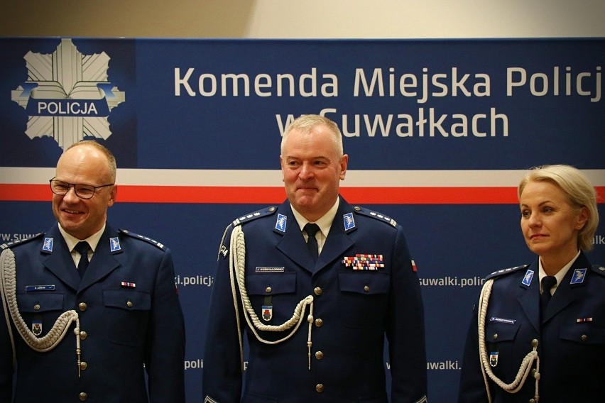 I zastępca komendanta wojewódzkiego insp. Jacek Kumpiałowski...