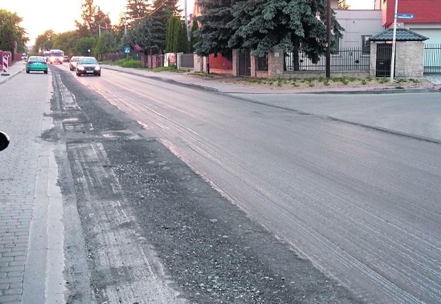 Remont ulicy Ożarowskiej w Sandomierzu już się rozpoczął.