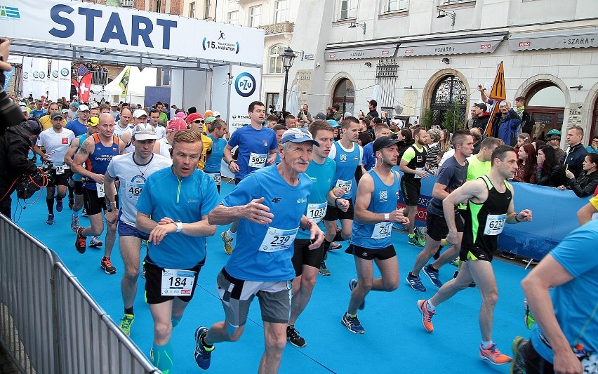 15. PZU Cracovia Maraton. Kenijczyk zwycięzcą biegu [ZDJĘCIA]