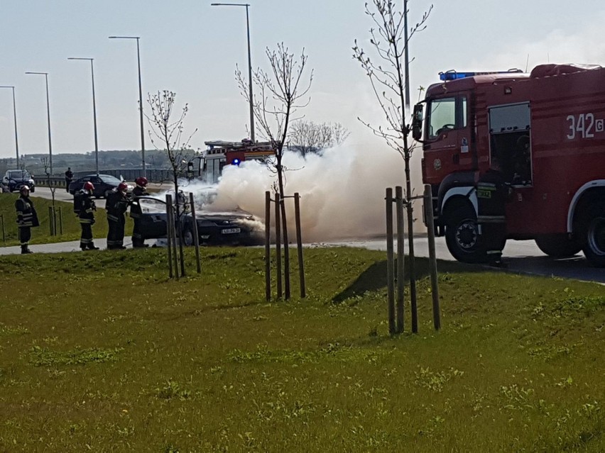 Do pożaru forda mondeo doszło w sobotę około godz. 10....