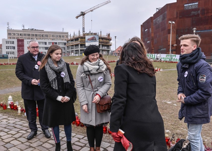 05.02.2019 Gdańsk. Na placu Solidarności odbyła się...