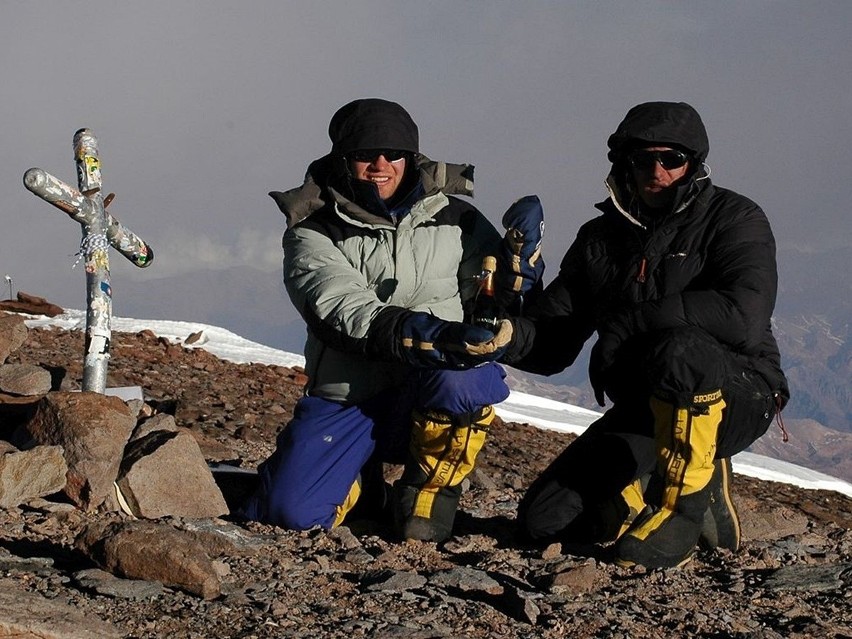 Michał Apollo, Aconcagua, pierwsze wejście w 2007 roku