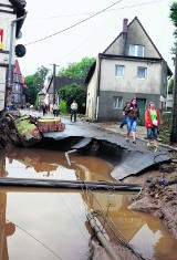 Powódź uratowała nam drogi przed tirami