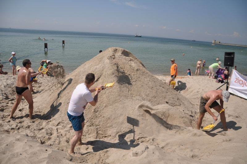 Mistrzostwa budowania z piasku na mieleńskiej plaży [zdjęcia]