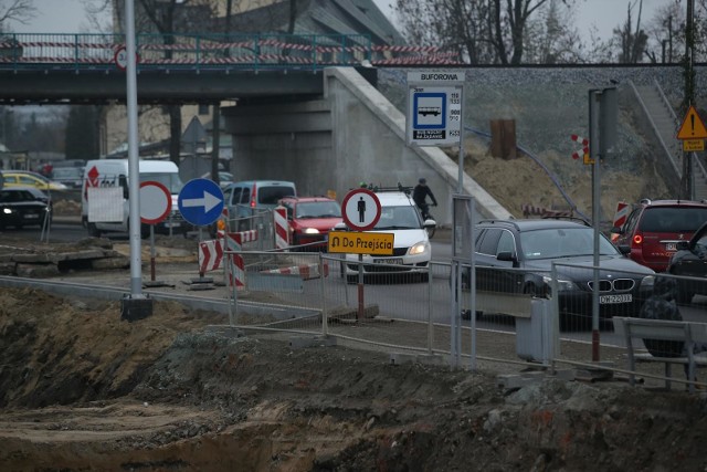 Wiadukt kolejowy nad ulicą Buforową