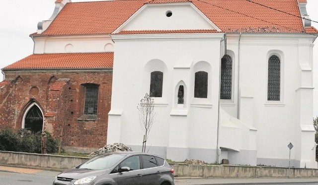 Kościół w Brześciu Kujawskim.