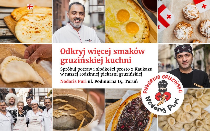 "Nodaris Puri" to gruzińska, rodzinna piekarnia przy ul....