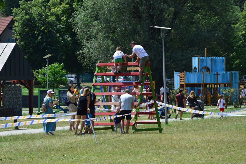 Myślenickie Zarabie i trwający tam Extreme Jam