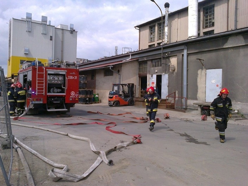 Pożar w Śląskiej Fabryce Kabli