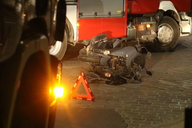 Wypadek na ul. Gajowickiej we Wrocławiu 23.03.2022