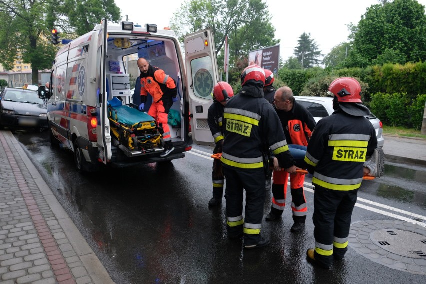 Do wypadku doszło w środę po godz. 8 na skrzyżowaniu ul....