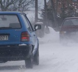 Nieodśnieżane drogi w powiecie prudnickim