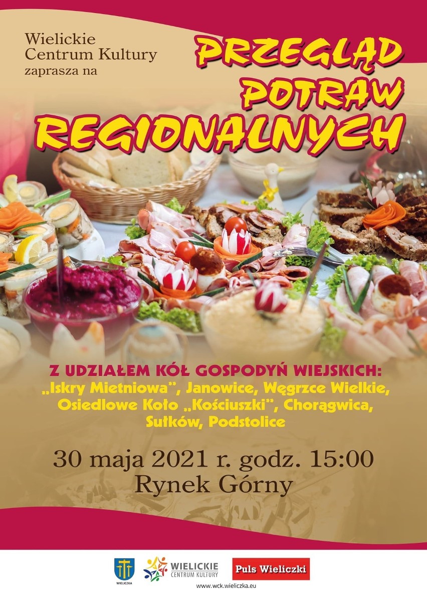 Przegląd potraw regionalnych w Wieliczce. Gościem specjalnym będzie Ewa Wachowicz