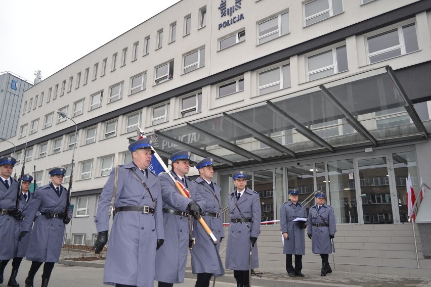 Komenda policji w Rybniku jak nowa. Minister Błaszczak na otwarciu
