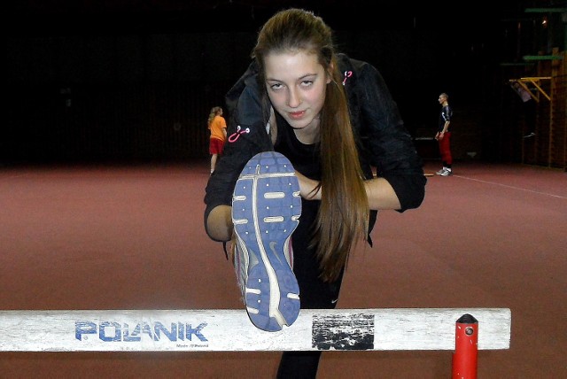 Julia Rączka (Olimpia Grudziądz) to najszybciej biegająca sprinterka w gronie młodziczek całego województwa kujawsko-pomorskiego