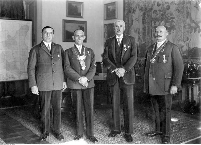 Październik 1931 roku - delegacja toruńskiego Bractwa...
