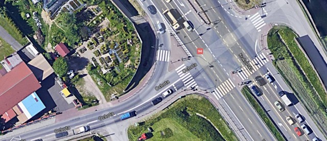 Wieliczka apeluje o przebudowę skrzyżowania DK 94 z ulicą Ochota (droga powiatowa) na granicy z Krakowem, gdzie często tworzą się korki