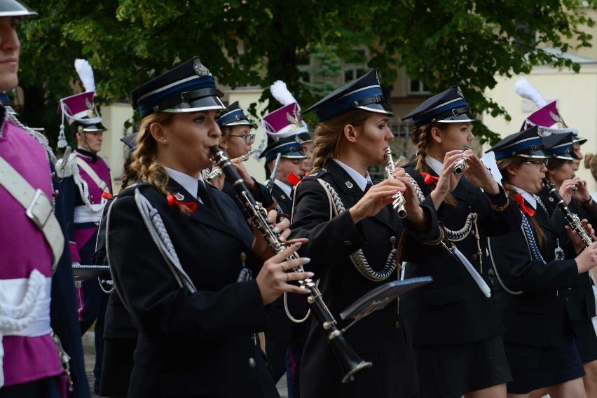 Parada orkiestr dętych OSP W Częstochowie