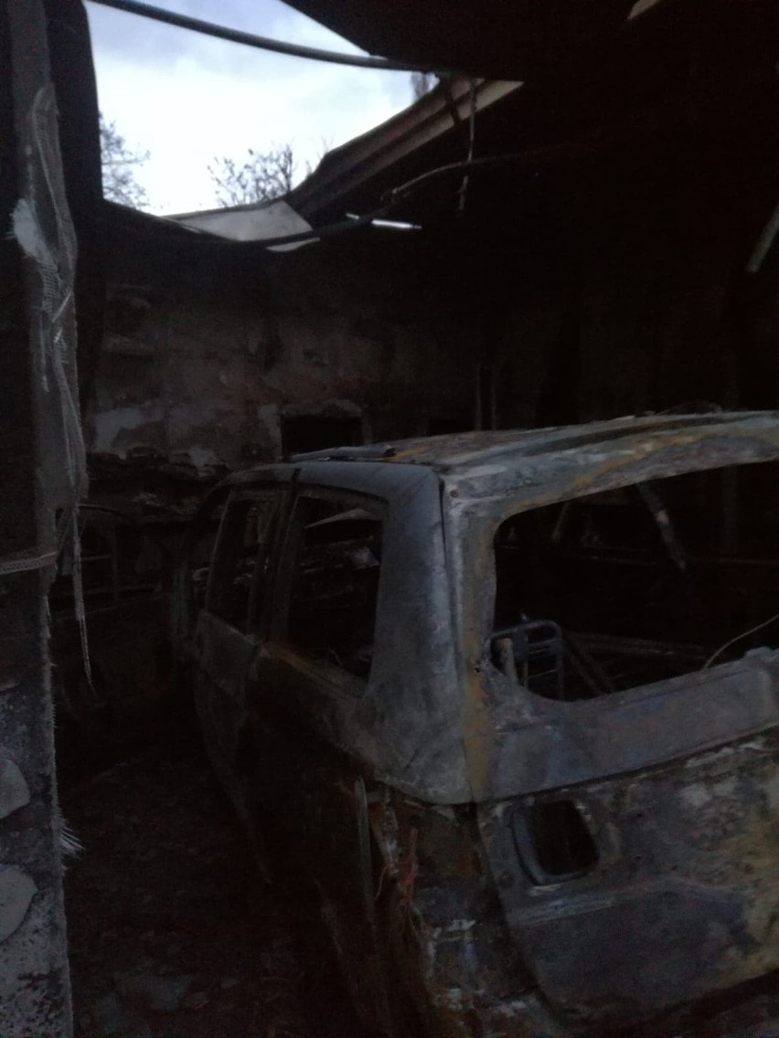 Przez pożar warsztatu rodzina z Sosnowca straciła źródło...
