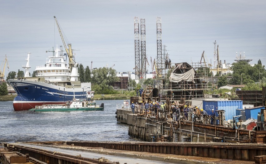 Gdańsk. Zakład Nowych Budów Stocznia Nauta S.A