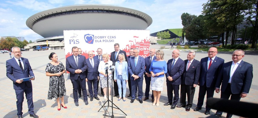 PiS w Katowicach zaprezentowało kandydatów do parlamentu