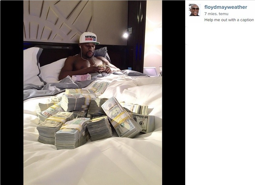 Mayweather na walce z Pacquiao zarobi 120 mln dolarów! Zobacz na co Amerykanin wydaje swoją fortunę (zdjęcia, wideo)