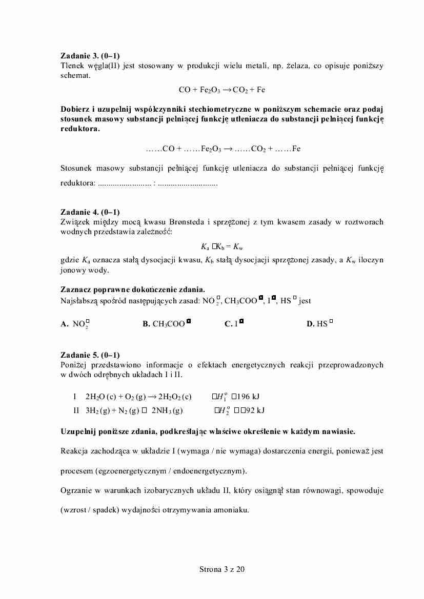 Matura 2015. Zobacz jak będzie wyglądać matura z chemii. Rozwiąż test [TEST, ODPOWIEDZI]