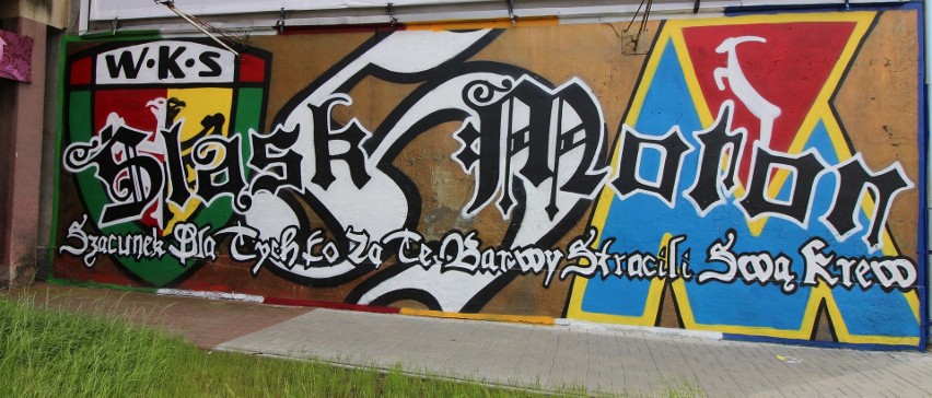 Motor Lublin jest wszędzie. Graffiti kibiców w całym mieście. Zobacz zdjęcia