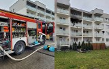Pożar w mieszkaniu w Lublinie. Jedna osoba trafiła do szpitala