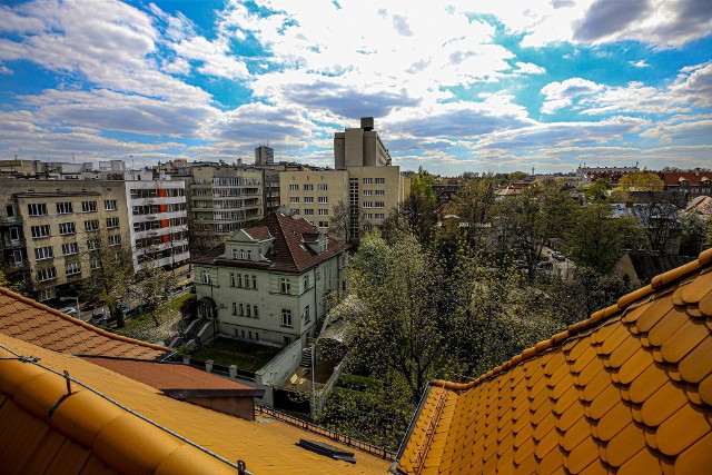 Panorama Katowic, 22 kwietnia 2020Zobacz kolejne zdjęcia. Przesuwaj zdjęcia w prawo - naciśnij strzałkę lub przycisk NASTĘPNE