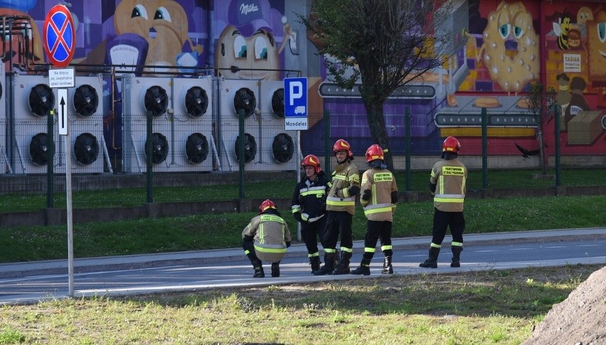 Miejsce wypadku na ul. Piekarskiej.