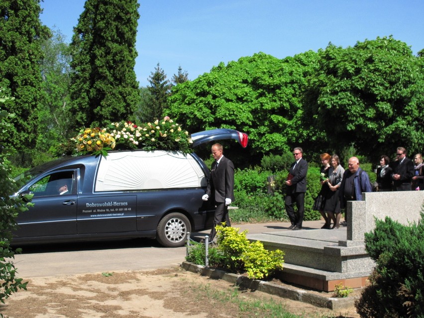 Pogrzeb profesor Aleksandry Cofty-Broniewskiej
