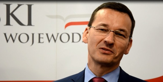 Mateusz Morawiecki, wiceprezes rady ministrów i minister rozwoju z wizytą w Gorzowie Wlkp.