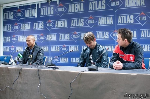 Konferencja prasowa po meczu Łódzki Klub Sportowy - Jutrzenka Warta