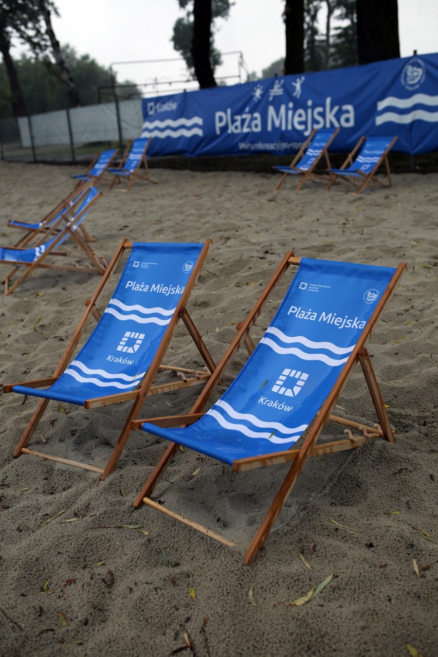 Kraków. Otwarta plaża na Zwierzyńcu [ZDJĘCIA]