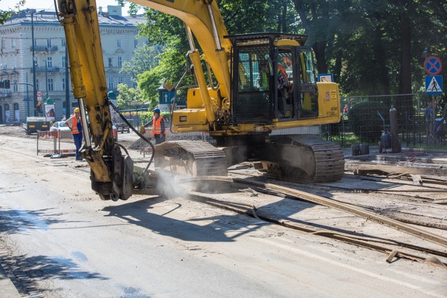 Basztowa i Lubicz są już zamknięte, do tego dojdzie Grzegórzecka, ale "tylko" dla tramwajów