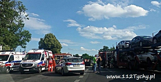 Wypadek na Górce Mikołowskiej. Ranne cztery osoby