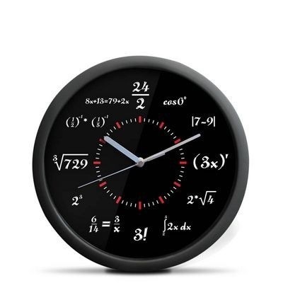 Zegar matematyczny to idealny prezent dla nauczyciela...