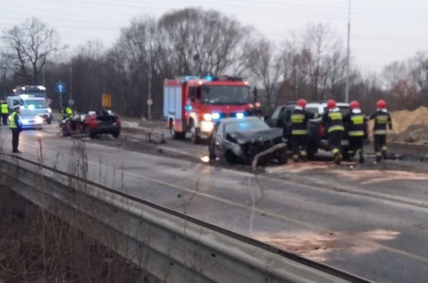 Wypadek na Krzywoustego we Wrocławiu, 9.02.2017