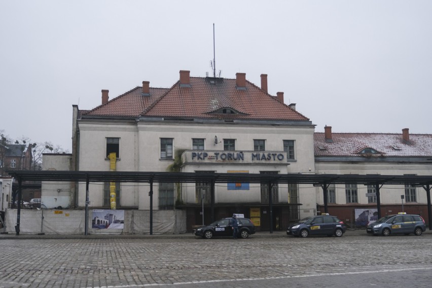 Dworzec Toruń Miasto remontuje toruńska firma AGAD.