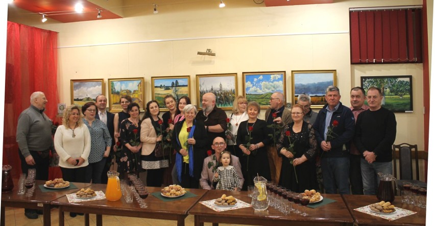 Poplenerowa wystawa naszych artystów w Domu Kultury we Włoszczowie już otwarta (ZDJĘCIA)