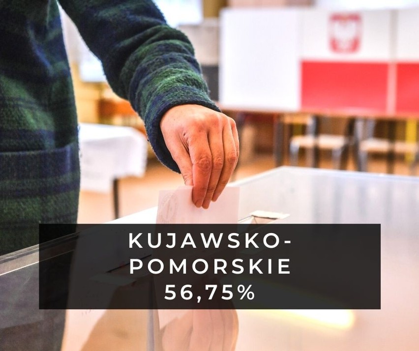 Wybory parlamentarne 2023 - frekwencja w Kujawsko-Pomorskiem. Oto dane z godz. 17:00