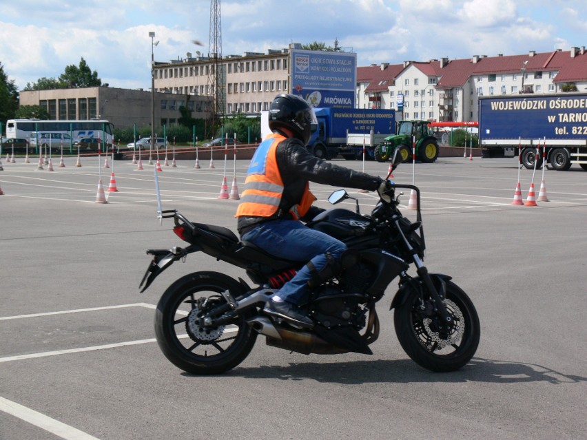 Tarnobrzeski WORD dostosował motocykle do osób niskiego wzrostu 