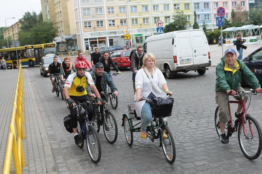 Parada rowerowa w Słupsku