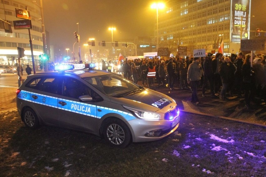 Protest studentów we Wrocławiu, 25.01.2017