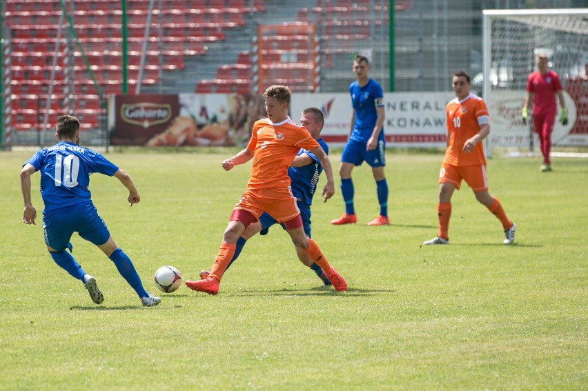 Niepołomice. Mecz Małopolska - Mazowsze (2:0) w UEFA...