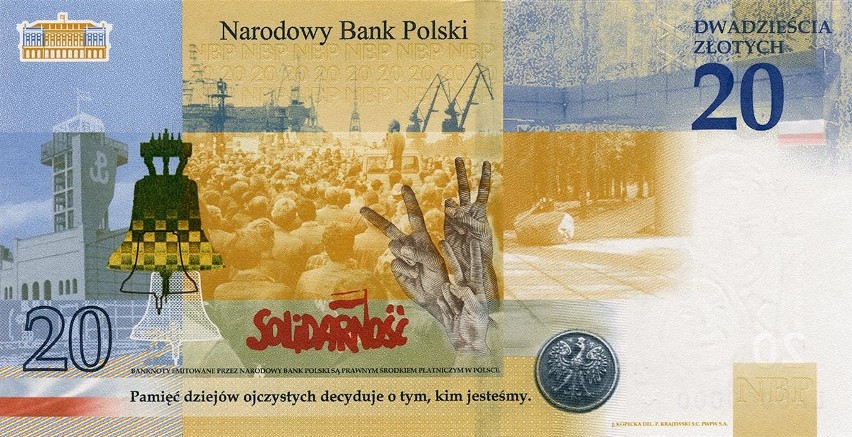 Banknot „Lech Kaczyński. Warto być Polakiem” najlepszym banknotem kolekcjonerskim roku 2021